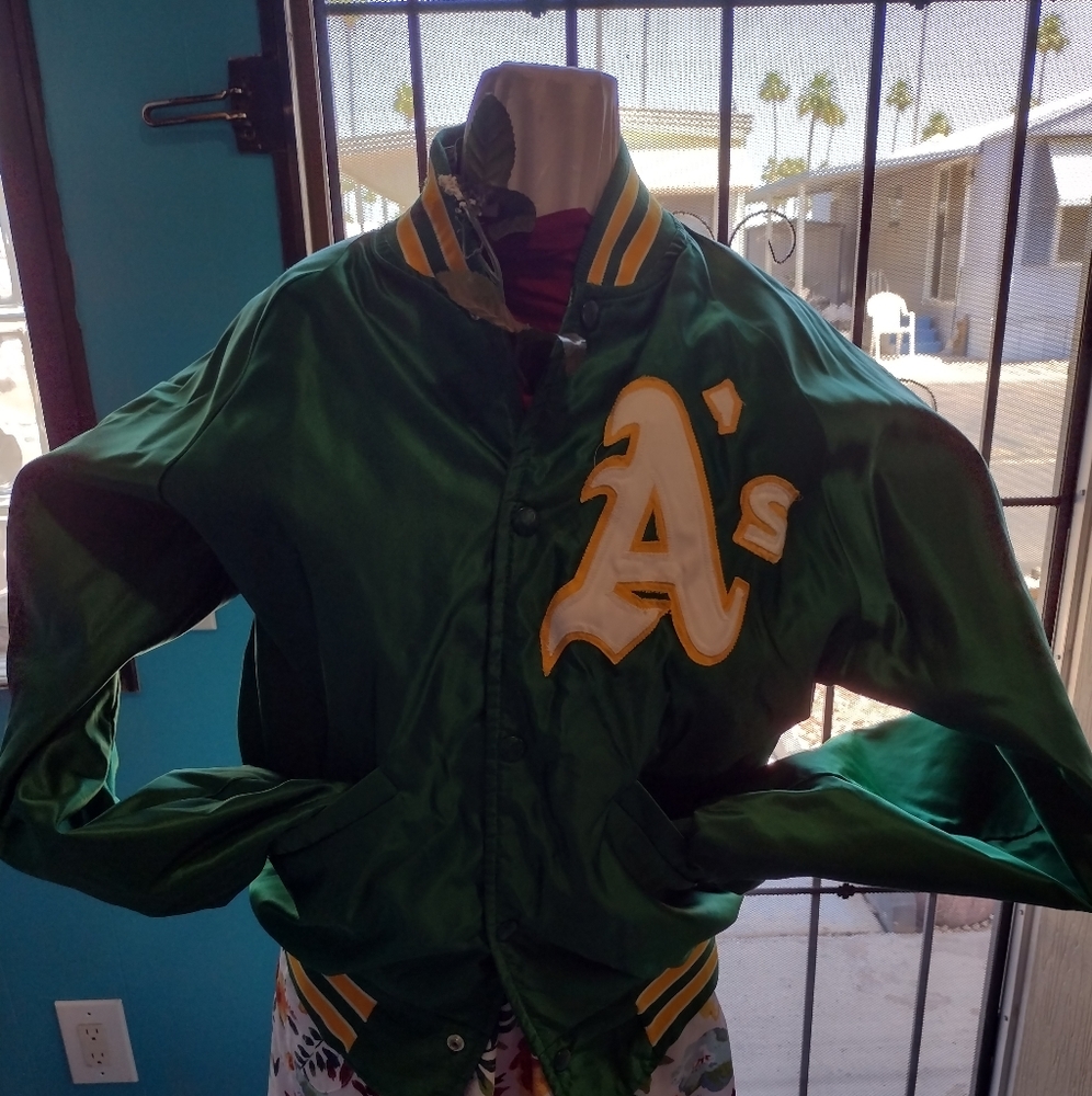 Oakland A's starter jacket. Vintage